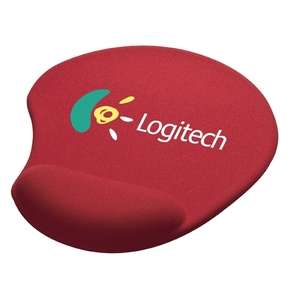 Solid Jersey Gel Mouse Pad/Wrist Rest 