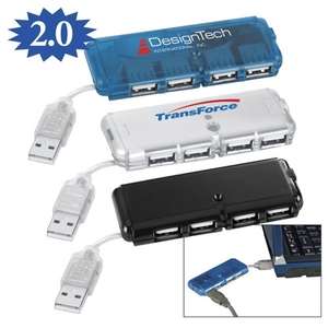 Custom Promotional 4-Port USB Hub (2.0)