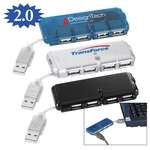 Promotional USB Accessories - 4-Port USB Hub (2.0)