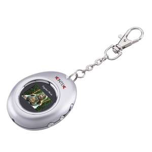 Oval Digital Photo Key Chain