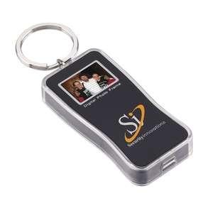 Rectangular Digital Photo/ Key Chain