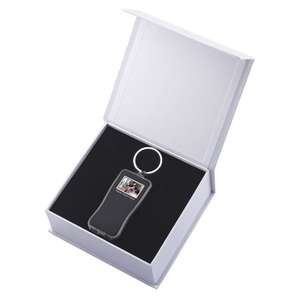 Rectangular Digital Photo/ Key Chain