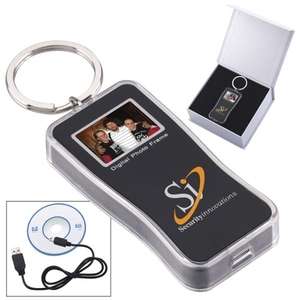 Rectangular Digital Photo/ Key Chain