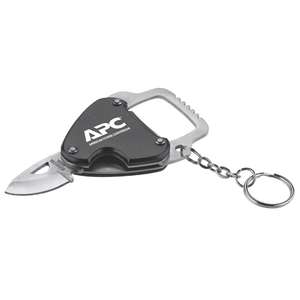Bottle Opener/Pocket Knife Keychain 