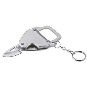 Bottle Opener/Pocket Knife Keychain 