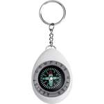 Personalized Keychains & Key Tags - Oval Compass Key Ring