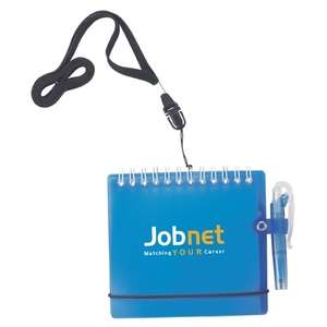 Pocket Spiral Notebook-On-A-Rope 