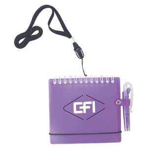 Pocket Spiral Notebook-On-A-Rope 