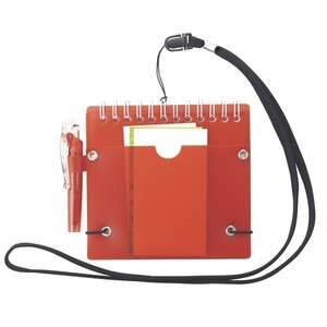 Pocket Spiral Notebook-On-A-Rope 