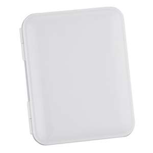 Travel Clock/ Picture Frame - White 