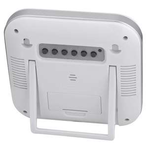 Radio Frequency Digital Clock - White