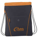 Imprinted Backpacks - The Raven Drawstring Backpack