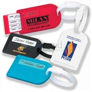 Custom Promotional Plastic Luggage Tag