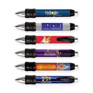 Custom Promotional BIC WideBody Pen with Chrome Grip