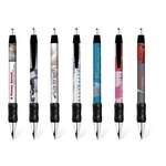 Personalized Grip Pens - BIC WideBody Digital Color Pen with Chrome Grip