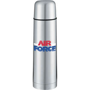 Custom Promotional Stainless Steel Vacuum Bottle (16 oz.)