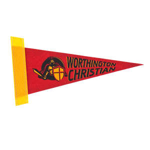 Custom Promotional Felt Pennant - 4" x 10"