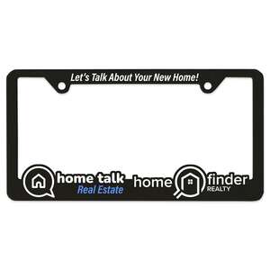 Custom Promotional Hi-Impact 3D License Plate Frame - 2 Holes