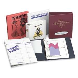 Custom Promotional Vinyl Three Ring Binder - 1"