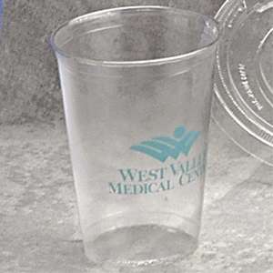 Custom Promotional Clear Plastic Cup - 10 oz