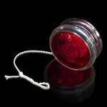 Promotional Party Supplies, Toys & Games - Clear Yo-Yo with Red LED Lights