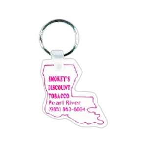 Custom Promotional Louisiana Key Tag