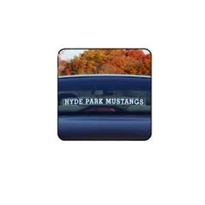Polyester Car Bumper Sticker - 3