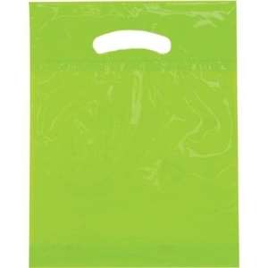 Biodegradable Fold Over Die Cut Bag - 12" x 16" x 3" 