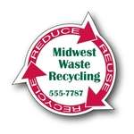 Custom Educational Magnets - Eco-Friendly Recycle Magnet - Full Color