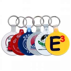 Custom Promotional Round Soft Key Tag