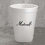 Personalized Paper Cups - Hot/Cold Foam Cup - 12 oz. Tall