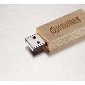 Timber USB Flash Drive V.2.0 1GB