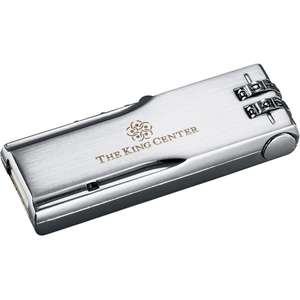 Custom Promotional Combination Lock USB Flash Drive V.2.0 1GB