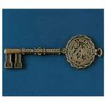 Personalized Awards & Recognition - 3-D Cast Metal Key with 1-1/2" Insert