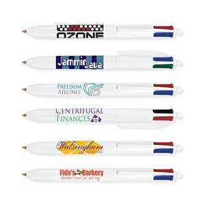 Custom Promotional Four Ink Color Ballpoint Pen