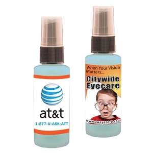 Custom Promotional Glass Cleaner - 2 oz.