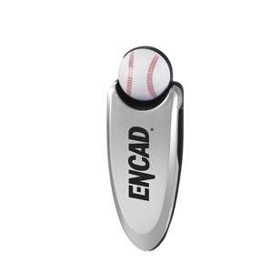 Custom Promotional Baseball Visor Clip - Silver