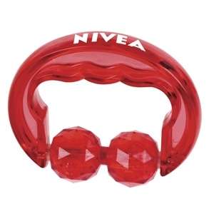 Custom Promotional Ring Shaped Back Massager - Red