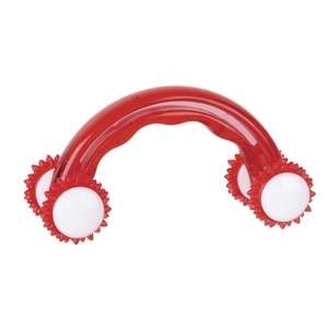 Custom Promotional Arched Back Massager - Red