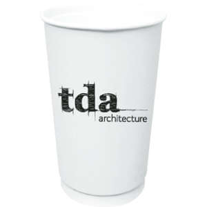 Custom Promotional Insulated Hot/Cold Paper Cup - 16 oz.