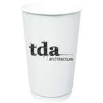Personalized Paper Cups - Insulated Hot/Cold Paper Cup - 16 oz.