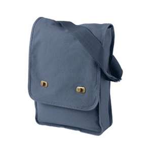 Custom Promotional Authentic Pigment-Dyed Canvas Field Bag