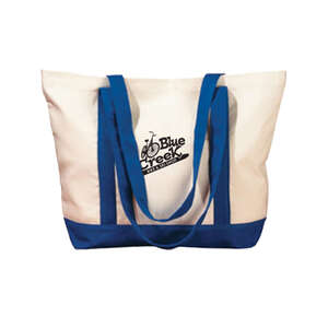 Custom Promotional BAGedge Canvas Boat Tote Bag