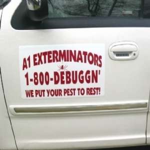 Custom Promotional Car Magnet - 24"H x 36"W