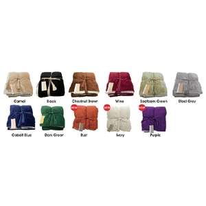 Microsherpa Luxury Fleece Blanket