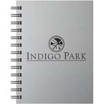 Imprinted Collegiate - Paperboard Hardcover NotePad - 5" x 7", 100 Sheets