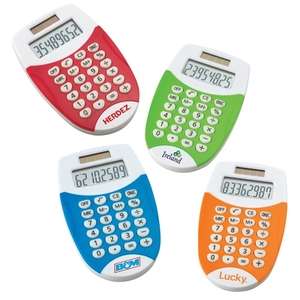 Custom Promotional Colorful Pocket Calculator