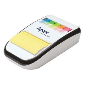 Custom Promotional Sticky Note and Flag Dispenser