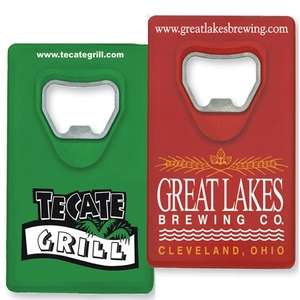 Plastic Credit Card Bottle Opener 