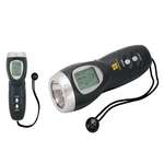 Promotional Radios - Emergency Flashlight Clock/Radio